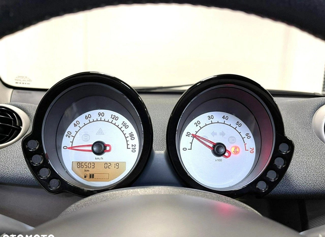 Smart Forfour cena 16500 przebieg: 80000, rok produkcji 2005 z Łęczna małe 497